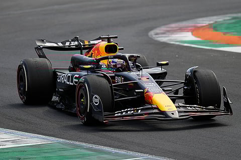 Italian Grand Prix 2024: Red Bull driver Max Verstappen of the Netherlands steers his car